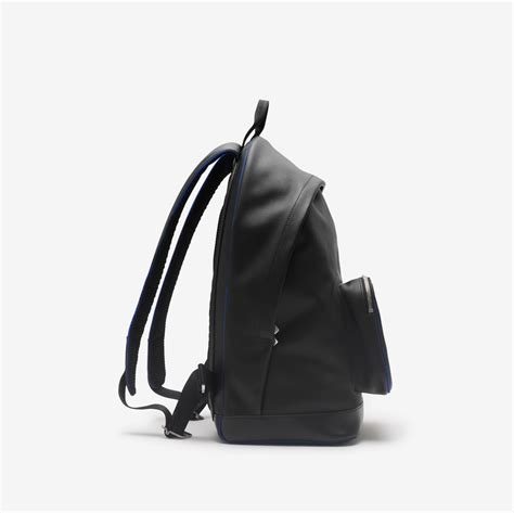 burberry ekd london check and leather backpack|Heritage EKD Backpack in Black .